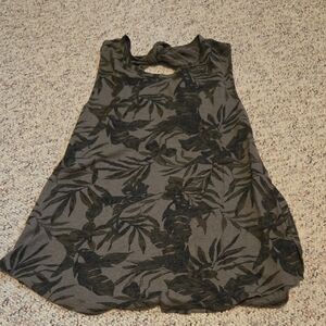 Old Navy Black and Gray Tank Top